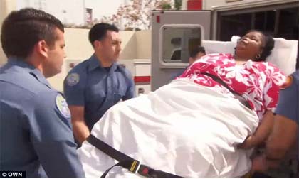 Người phụ nữ 7 năm không ra khỏi nhà vì quá béo