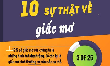 10 sự thật mới về giấc mơ khiến bạn ngỡ ngàng