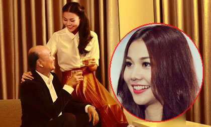 Thanh Hằng lần đầu công khai "khoe" ảnh của bố trước công chúng