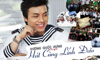 Dương Quốc Hưng và Single Hát cùng người lính đảo