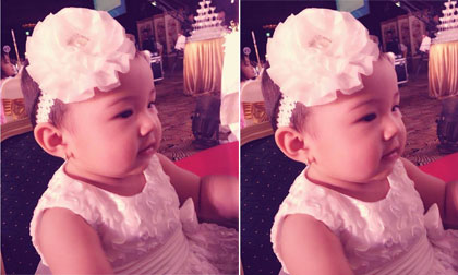 Jennifer Phạm khoe ảnh con gái xinh xắn như công chúa