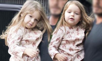 Ngỡ ngàng trước mái tóc thướt tha và vẻ đẹp như búp bê của Harper