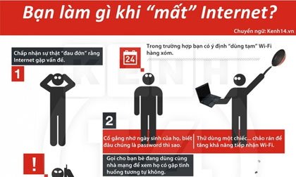 16 điều nên làm khi... mất Internet
