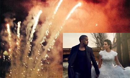 Lễ cưới trăm tỷ của Kim "siêu vòng ba" bắn pháo hoa rực rỡ như giao thừa