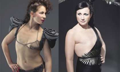 Bị cắt bỏ một bên ngực vẫn tự tin diện áo tắm