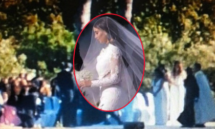 Những hình ảnh hiếm hoi rò rỉ từ đám cưới Kim siêu vòng ba