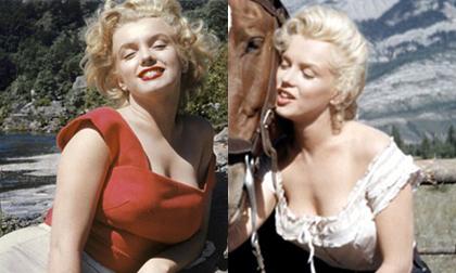 Tiết lộ thêm những bức ảnh hiếm trong lúc quay phim của Marilyn Moonroe