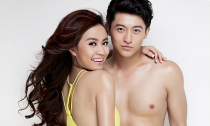 Hoàng Thuỳ Linh khoe dáng gợi cảm tình tứ bên Harry Lu