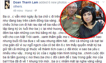 Xúc động dòng tâm sự Thanh Lam viết cho cha - nhạc sĩ Thuận Yến