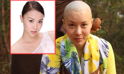 Hoa hậu Á châu bất ngờ xuống tóc đi tu