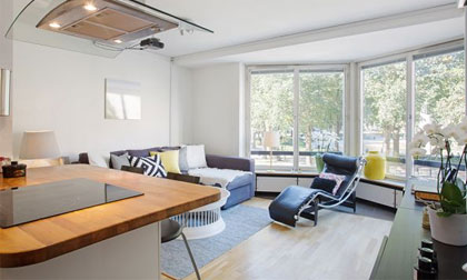 Căn hộ 37 m2 ấn tượng với thiết kế đơn giản