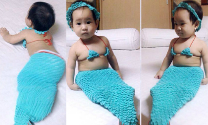 Con gái Lý Hải - Nàng tiên cá siêu đáng yêu