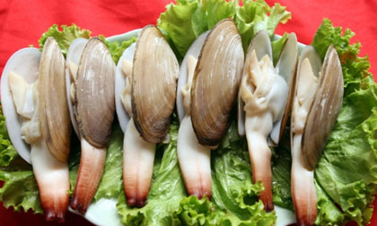 Món ngon từ đặc sản mang hình dạng 'nhạy cảm'
