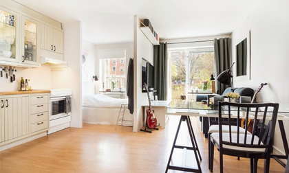 Bài trí khoa học của căn hộ "vừa chật, vừa méo"