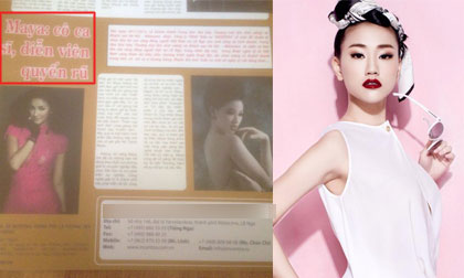 Maya được báo giấy ở Nga khen ngợi hết lời