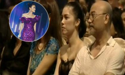 Hà Dũng ngồi cạnh "tình cũ" không rời mắt ngắm "giai nhân" cũ