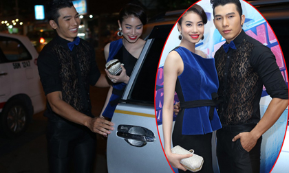 Ngọc Tình diện áo xuyên thấu hẹn hò cùng chân dài Phạm Hương