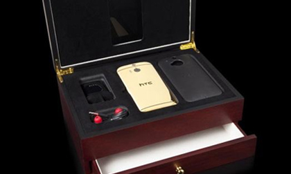 Phiên bản HTC One M8 mạ vàng và bạch kim lộng lẫy