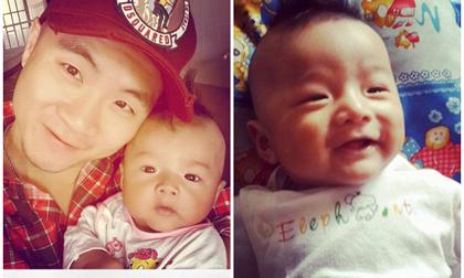 Đỗ Mạnh Cường khoe con nuôi cực đáng yêu