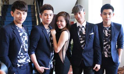 Vắng "bạn trai tin đồn", Hoàng Thùy Linh gợi cảm hết cỡ bên nhóm 365