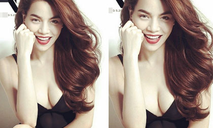 'Chết ngất' với ảnh vòng một táo bạo của Hồ Ngọc Hà