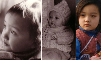 Sốt với loạt ảnh thơ ấu xinh như mộng của Hoa đán Lý Tiểu Lộ