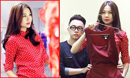 Thanh Hằng đẹp rạng ngời chọn trang phục đi công tác tại Hồng Kông