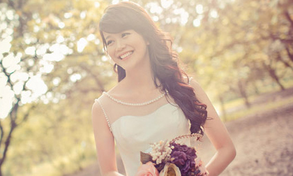 An Nguy bất ngờ tung ảnh cô dâu xinh lung linh
