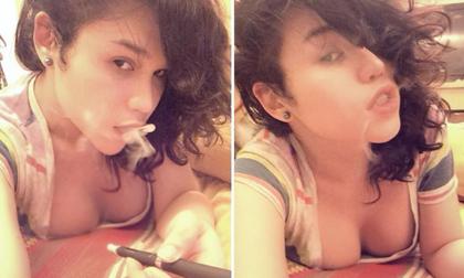 "Bản sao" Hà Hồ khoe thân ngày càng kệch cỡm quá đà