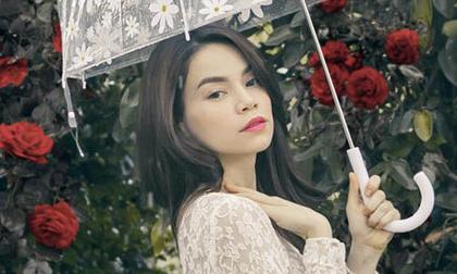 'Tiểu thư' Hồ Ngọc Hà thả dáng tuyệt đẹp giữa vườn hoa hồng