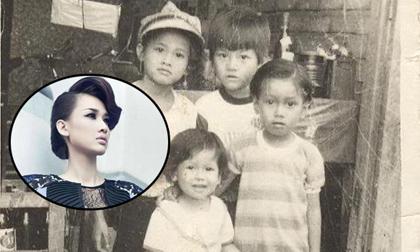 Lộ ảnh thuở bé xinh như hoa hậu của người yêu Bằng Kiều