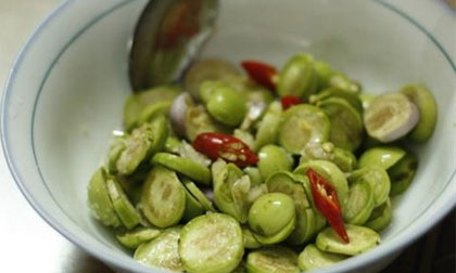 Cà pháo có thể gây ngộ độc