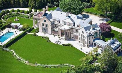 12 dinh thự đắt giá nhất nước Mỹ