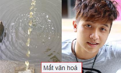 Yanbi Tô tè bậy vào ao làng bị "ném đá" vô văn hóa