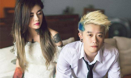 Bộ ảnh kỉ niệm tình yêu gây sốt của cặp đôi thợ xăm hot nhất Hà thành