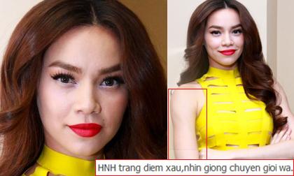 Hà Hồ bị chê mặt cứng đơ như người chuyển giới