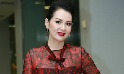 Kim Thoa khẳng định đẳng cấp giữa "Đêm hội chân dài"