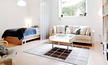 45m2 ấm cúng, sang trọng dù sắm ít đồ