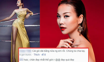 Fans "mê mẩn" bình chọn Thanh Hằng có đôi chân "đẹp nhất thế giới"
