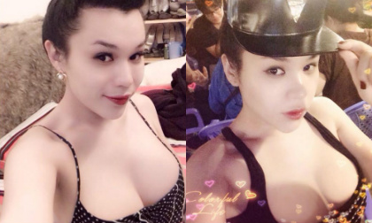 Bản sao chuyển giới Hà Hồ khoe vòng một căng tràn 