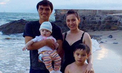 Con trai thứ hai cực yêu của tiền vệ Tài Em