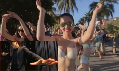 Tò mò trước clip Vũ Khắc Tiệp nhảy múa, Ngọc Trinh khoe giọng hát 