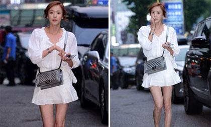 'Phát hoảng' với đôi chân gân guốc của Lee Da Hee