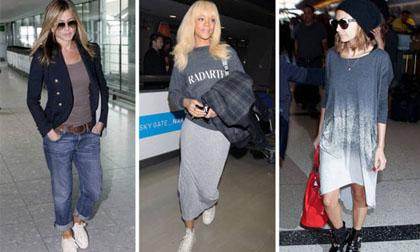 Học lỏm style sân bay 'cực chất' của sao Hollywood