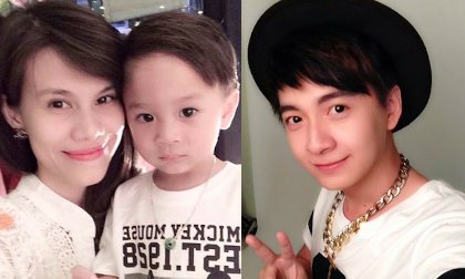 Jacky Minh Trí với kiểu tóc mới càng đẹp trai giống bố Huy