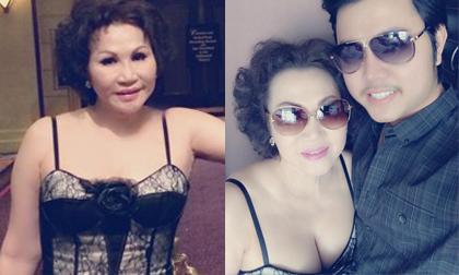 Người tình U60 của Vũ Hoàng Việt khoe vòng một trắng ngần gợi cảm