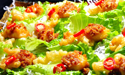  Sò điệp chiên khoai tây hấp dẫn