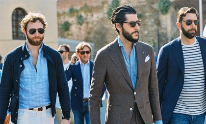 Ngắm những quý ông đẹp mê đắm trên đường phố Ý