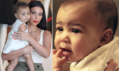 Khoảnh khắc dễ thương nhất của con gái 'siêu vòng 3' Kim