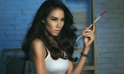 Siêu mẫu Lệ Quyên "bỏ nghề" đi làm họa sĩ